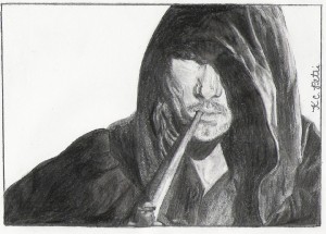 Aragorn_Hooded